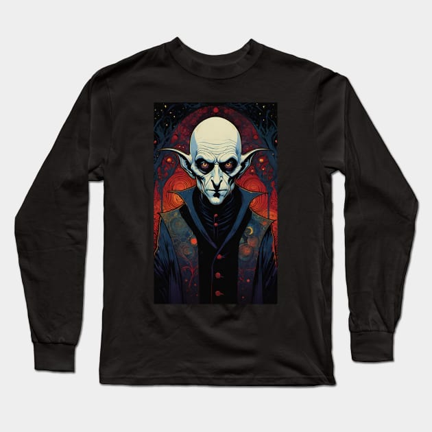 Nosferatu 3 Long Sleeve T-Shirt by Grave Digs